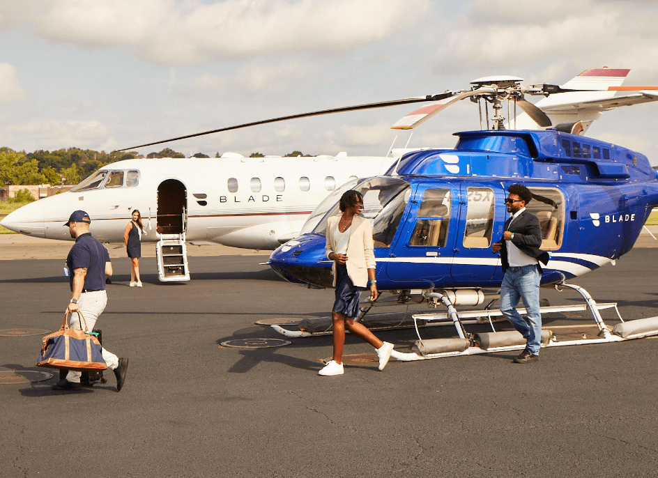 BLADE private helicopter charter